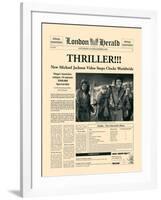 Thriller!!!-The Vintage Collection-Framed Art Print