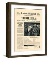 Thriller!!!-The Vintage Collection-Framed Art Print