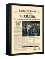 Thriller!!!-The Vintage Collection-Framed Stretched Canvas