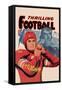Thrilling Football-null-Framed Stretched Canvas