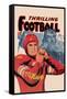 Thrilling Football-null-Framed Stretched Canvas