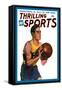 Thrilling Sports: Basketball-null-Framed Stretched Canvas