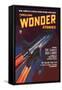 Thrilling Wonder Stories: Attack of the Ghost Fleet-null-Framed Stretched Canvas
