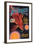 Thrilling Wonder Stories: Rocket Ship Troubles-null-Framed Art Print