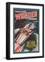 Thrilling Wonder Stories: Sheena and the X Machine-null-Framed Art Print