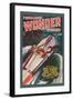 Thrilling Wonder Stories: Sheena and the X Machine-null-Framed Art Print