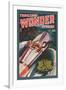 Thrilling Wonder Stories: Sheena and the X Machine-null-Framed Art Print