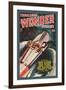 Thrilling Wonder Stories: Sheena and the X Machine-null-Framed Art Print
