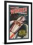 Thrilling Wonder Stories: Sheena and the X Machine-null-Framed Art Print