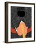 Throat Exam Black-Stephen Huneck-Framed Giclee Print