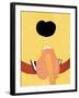 Throat Exam Yellow-Stephen Huneck-Framed Giclee Print