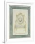 Throne Design for the Catherine Palace in Tsarskoye Selo, 1780S-Charles Cameron-Framed Giclee Print