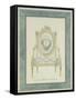 Throne Design for the Catherine Palace in Tsarskoye Selo, 1780S-Charles Cameron-Framed Stretched Canvas