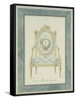 Throne Design for the Catherine Palace in Tsarskoye Selo, 1780S-Charles Cameron-Framed Stretched Canvas