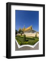 Throne Hall, Royal Palace, in the Capital City of Phnom Penh, Cambodia, Indochina-Michael Nolan-Framed Photographic Print