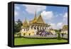 Throne Hall-Michael Nolan-Framed Stretched Canvas