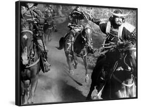Throne Of Blood, (AKA Kumonosu Jo), Toshiro Mifune, 1957-null-Framed Photo