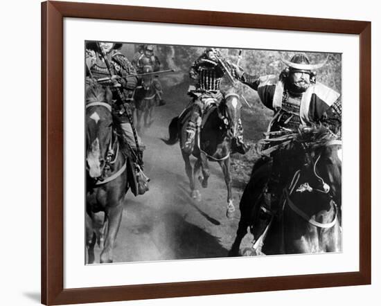 Throne Of Blood, (AKA Kumonosu Jo), Toshiro Mifune, 1957-null-Framed Photo