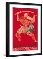 Throne of Blood (aka Tron we Krwi), Isuzu Yamada, Polish poster art, 1957-null-Framed Art Print