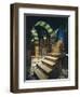 Throne of Charlemagne in the Palatine Chapel-null-Framed Giclee Print