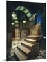Throne of Charlemagne in the Palatine Chapel-null-Mounted Giclee Print