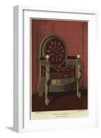 Throne of the Emperor Napoleon I-null-Framed Giclee Print