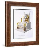 Throne of the Great Goddesses at Megalopolis, c.1814-null-Framed Giclee Print