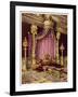 Throne Room in the Palace of Fontainebleau, France, 1911-1912-Edwin Foley-Framed Giclee Print