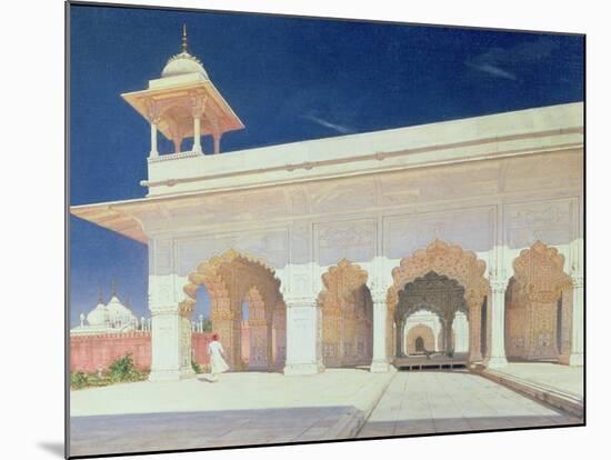 Throne Room of the Shah Jahan Fort in Delhi, 1875-Vasili Vasilievich Vereshchagin-Mounted Giclee Print