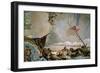 Throne Room: the Glory of Spain, Allegory of America, 1762-1766-Giovanni Battista Tiepolo-Framed Giclee Print