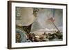 Throne Room: the Glory of Spain, Allegory of America, 1762-1766-Giovanni Battista Tiepolo-Framed Giclee Print