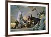 Throne Room: the Glory of Spain, Allegory of Castilia, 1762-1766-Giovanni Battista Tiepolo-Framed Giclee Print