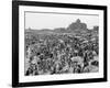 Throngs of People Crowding the Beach at the Resort and Convention City-Alfred Eisenstaedt-Framed Photographic Print