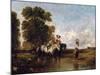 Through a Ford, 19th Century-William Shayer-Mounted Giclee Print