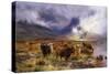 Through Glencoe by Way to the Tay, 1899-Louis Bosworth Hurt-Stretched Canvas