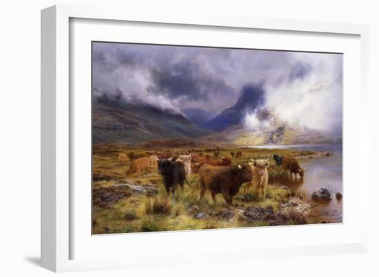 Through Glencoe by Way to the Tay, 1899-Louis Bosworth Hurt-Framed Giclee Print