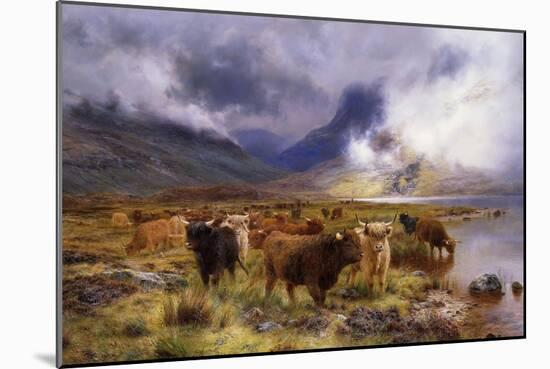 Through Glencoe by Way to the Tay, 1899-Louis Bosworth Hurt-Mounted Giclee Print