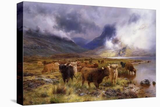 Through Glencoe by Way to the Tay-Louis Bosworth Hurt-Stretched Canvas