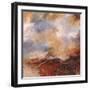 Through Golden Grasses to The Hills Again-Andy Waite-Framed Giclee Print