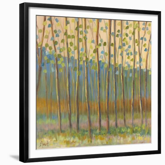 Through Pastel Trees-Libby Smart-Framed Giclee Print