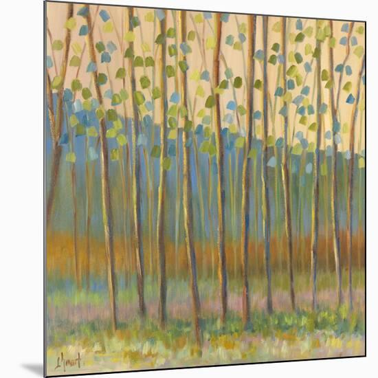 Through Pastel Trees-Libby Smart-Mounted Giclee Print