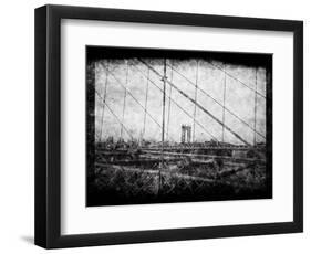 Through Roebling's Grid-Evan Morris Cohen-Framed Photographic Print