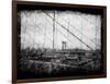 Through Roebling's Grid-Evan Morris Cohen-Framed Photographic Print