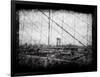 Through Roebling's Grid-Evan Morris Cohen-Framed Photographic Print