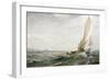 Through Sea and Air, 1910-Charles Napier Hemy-Framed Giclee Print