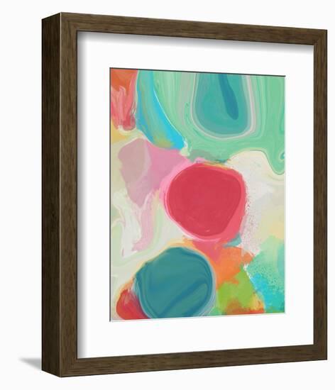 Through Spring Kaleidoscope I-null-Framed Art Print