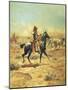 Through the Alkali-Charles Marion Russell-Mounted Art Print