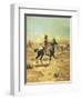 Through the Alkali-Charles Marion Russell-Framed Art Print