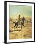 Through the Alkali-Charles Marion Russell-Framed Premium Giclee Print