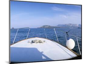 Through the Bocche Di Vulcano, Facing the Crater on Vulcano, Aeolian Islands, Island of Sicily-Kim Hart-Mounted Photographic Print